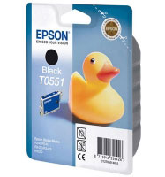 Epson T0551 Black Ink Cartridge (Duck) (C13T05514010)